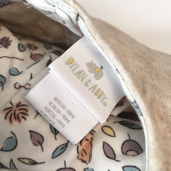 Dylan & Abby NEW Baby Girl 3 Piece Set Bunny Overalls Top Hat Size 6 to 9 Months - Picture 16 of 17